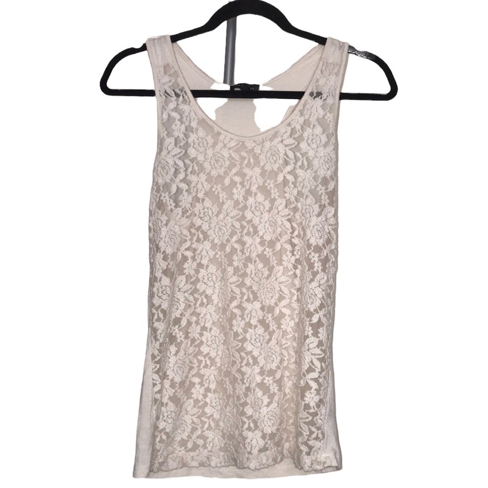 The Limited see-through tank top
